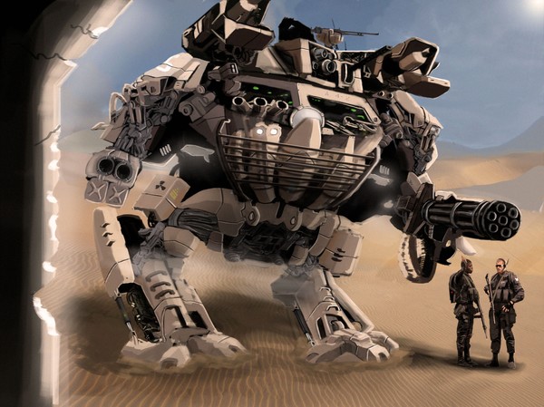 Sand mech