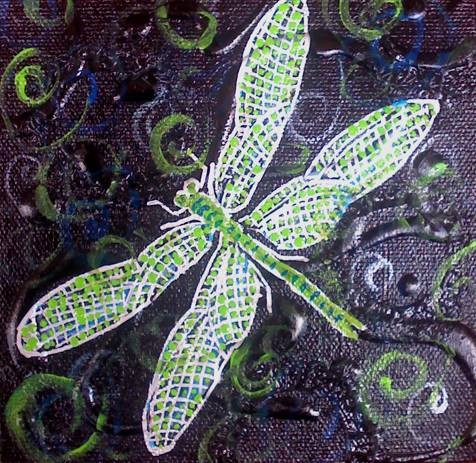 Dragonfly Green