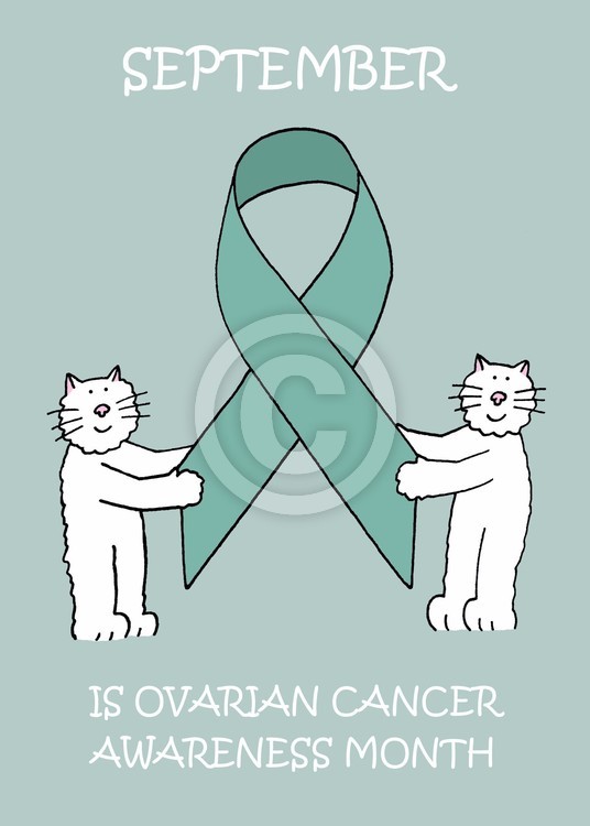 September is Ovarian Cancer Awareness Month.
