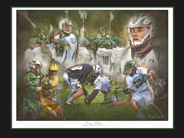 Personalized Sports Art Collage from Your photo