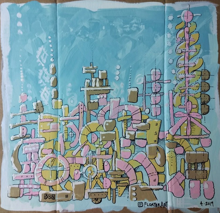 Marshmallow Skyline