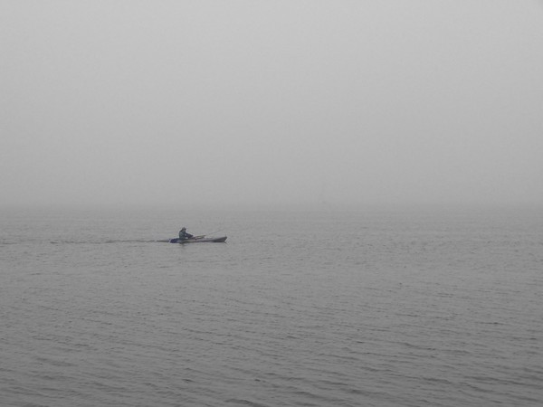 Kayak in Fog