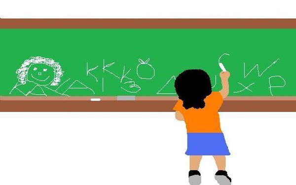chalkboard work