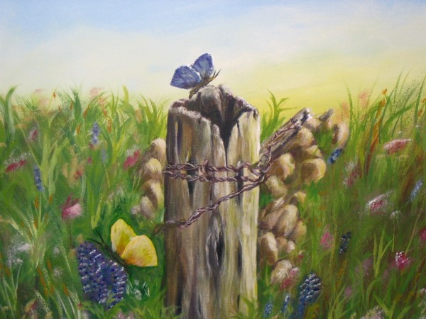 Fence Post Butterflies