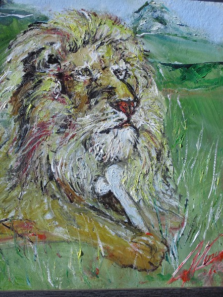 Lions with Bone