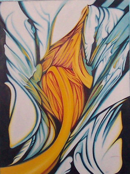 oil painting circa the 80's