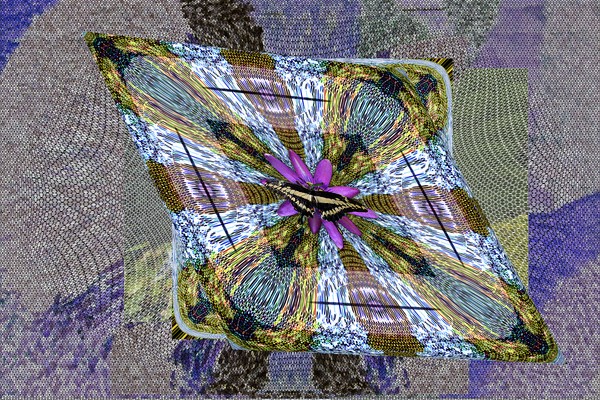 Tiled Butterfly