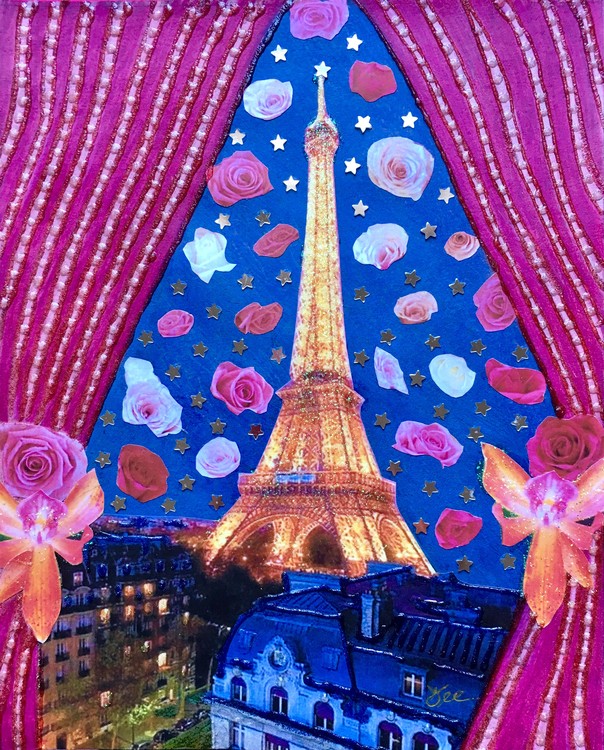 LE TOUR EIFFEL AVEC LES ROSES