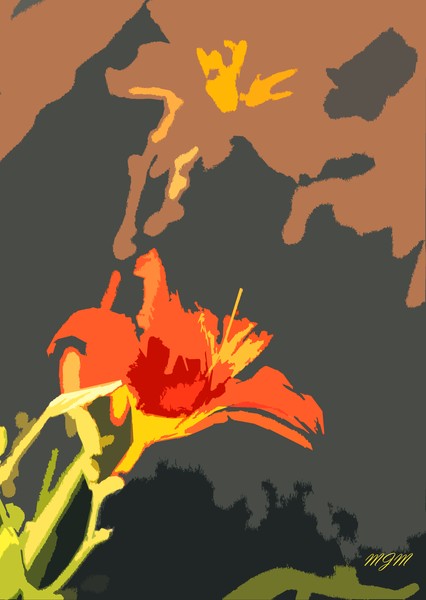 Lilly in the Mountains