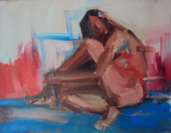 female Nude Oil Painting 