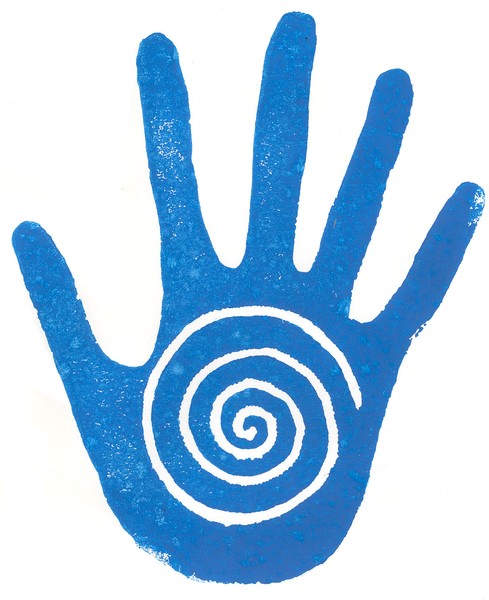 Blue Hand