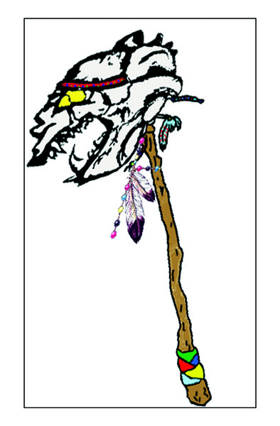 Death walking Stick