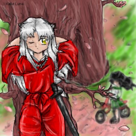 Inuyasha In Tree
