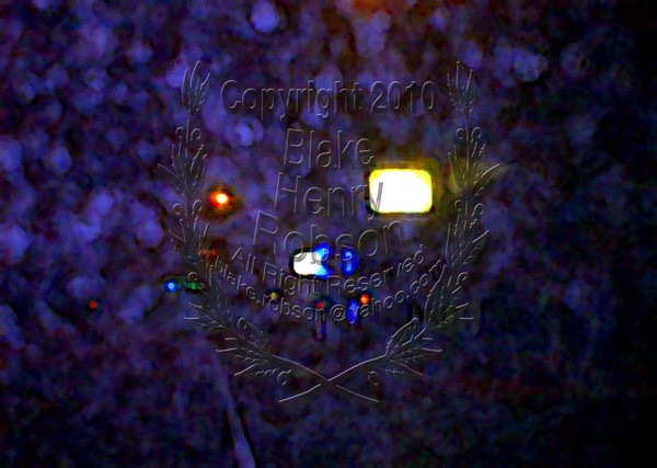 Abstract, City Streets & Lights.