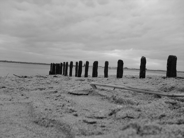 beach old walk way