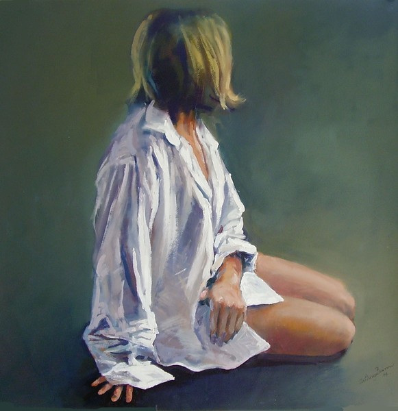 Girl in a White Shirt 2 SOLD