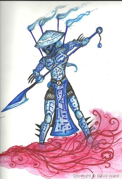 Warrior Blue