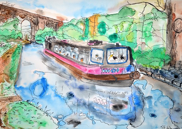 The Canal in Uppermill Dobcross