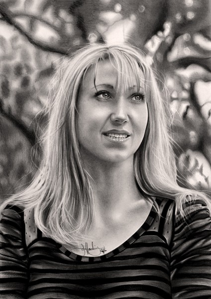 Portrait drawing 1 of 10