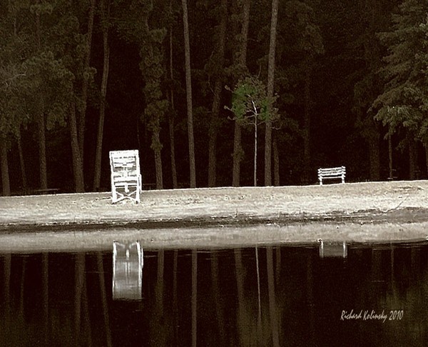 Life guard seat at NJ lake