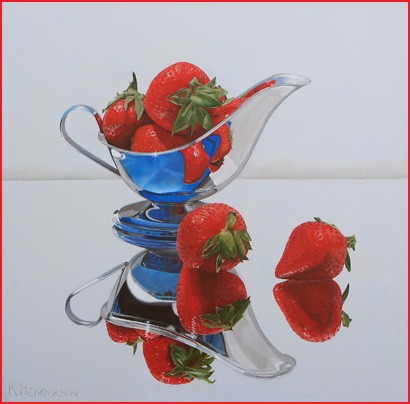 Strawberry Reflections