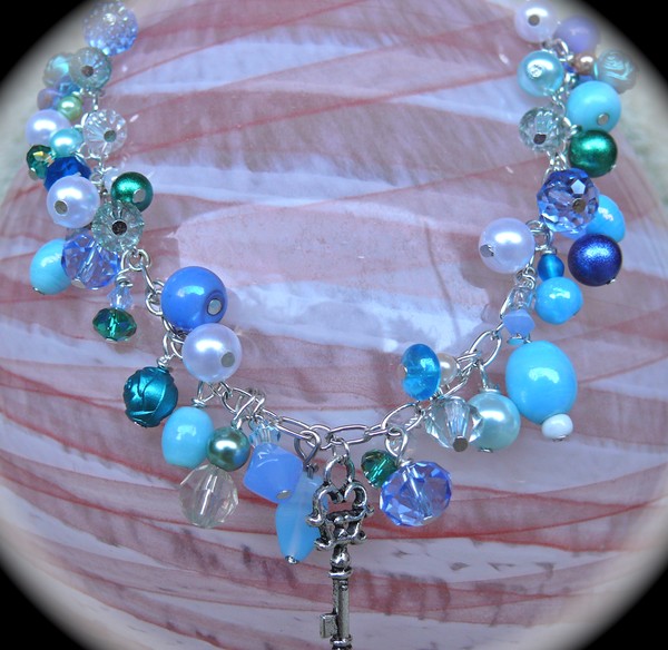 Alice Skeleton Key Necklace
