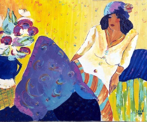 Femme au divan 