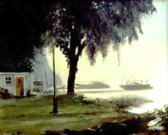 Sunrise at the cottage