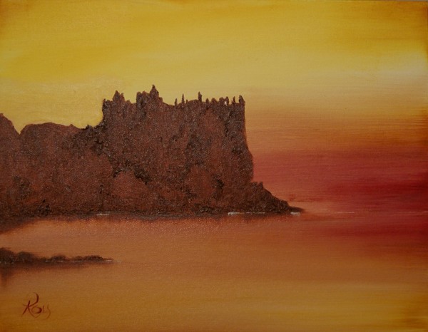 Dunluce Castle.