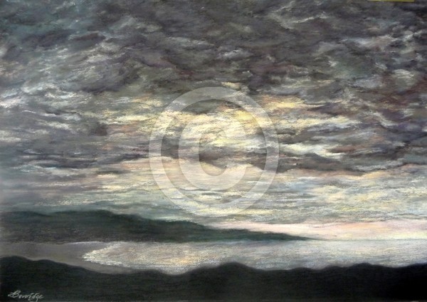 Stormy light over Black Bay