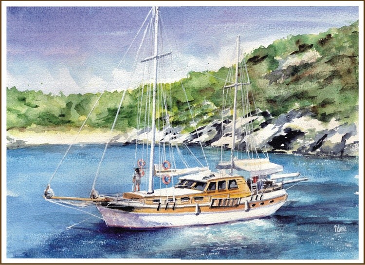 Turkish charter yacht