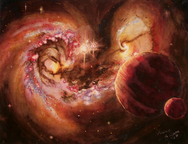Planetary System and Antennae Galaxies