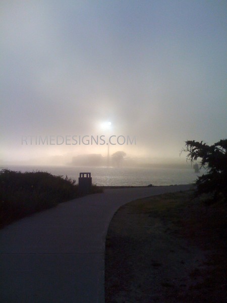 foggy around the bend