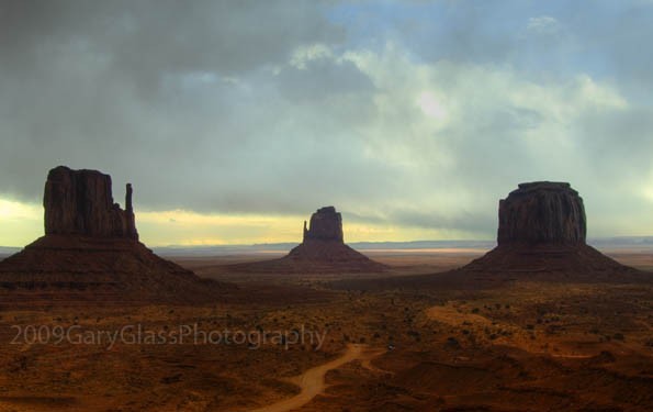 Clearing Storm Monument Valley