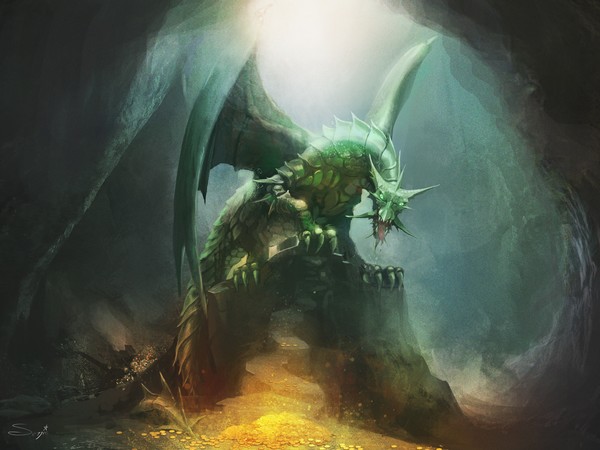 Green dragon's cave