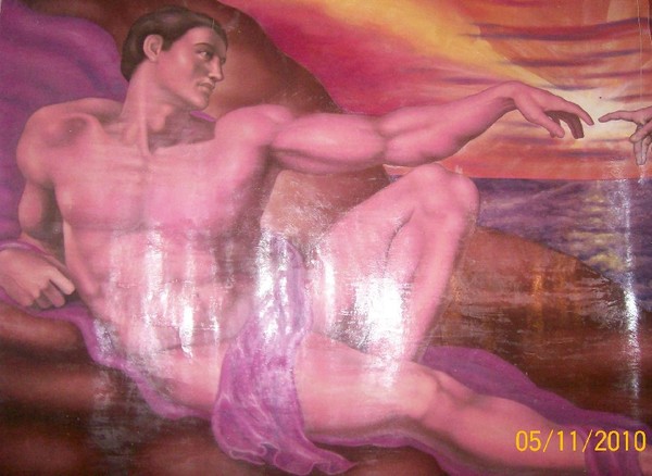 The Creation of Adam ( detail )