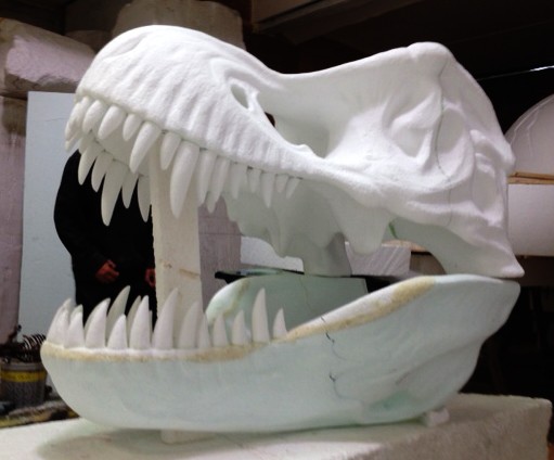 T-Rex Skull Lateral View