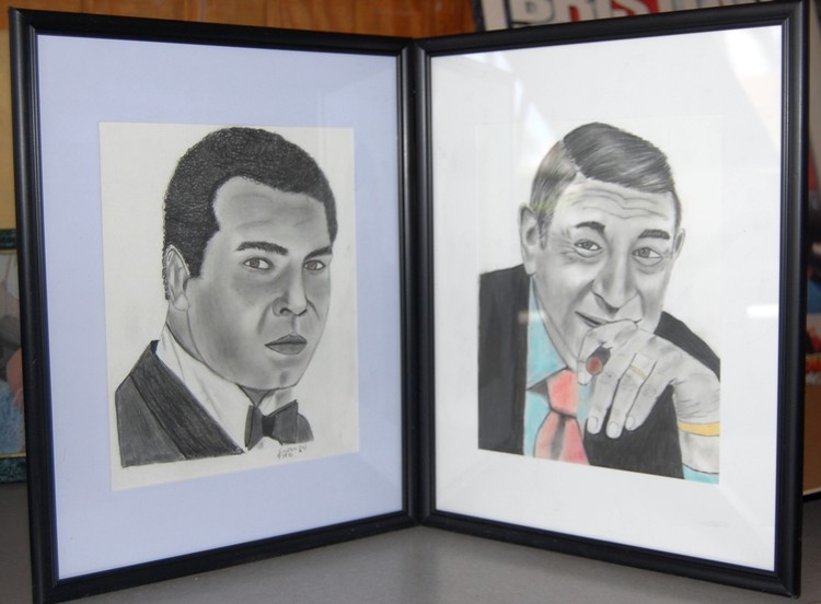 Muhammad Ali and Howard Cosell