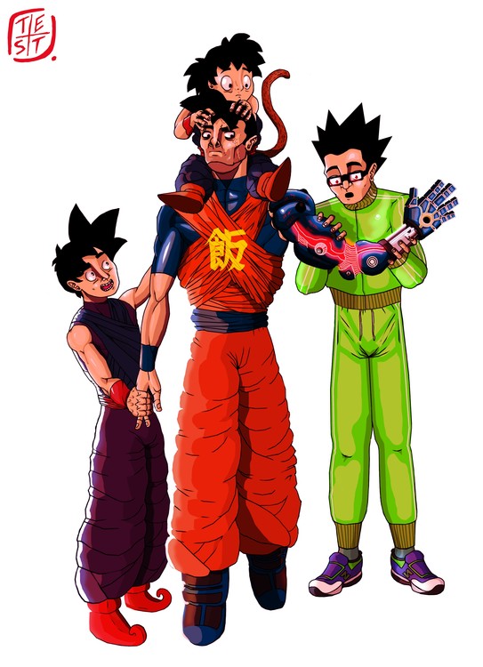 GOHAN AND THE GOHANS