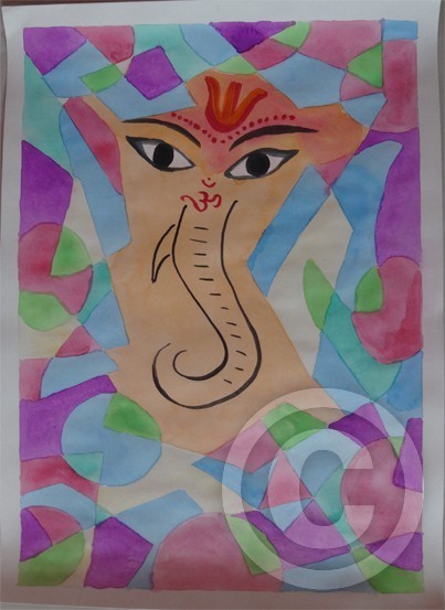 Abstract ganesha
