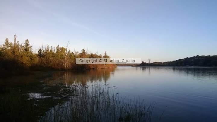 Sunrise on Alderman Lake, Highland, MI