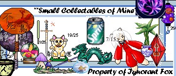 collectables of mine