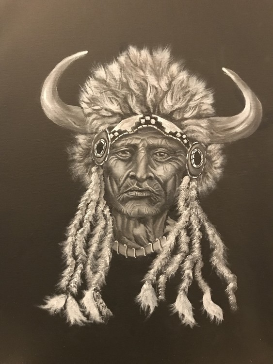 Native American man