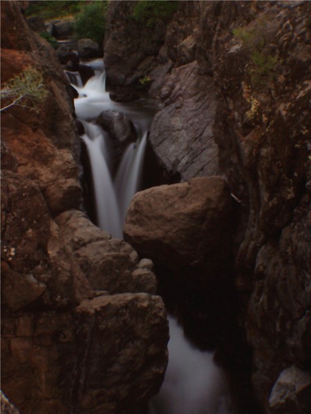 Twilight Shot of Montgomery Creek Falls