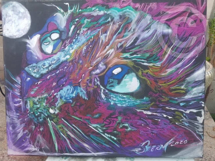 Meow at the moon Bawe 2 Series phase #3