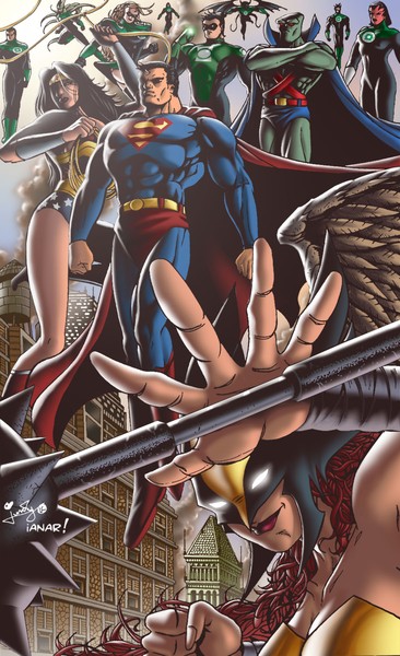 JLA and the Green Lantern Corps 2
