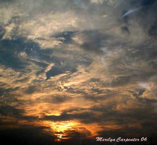 Sunset and Clouds