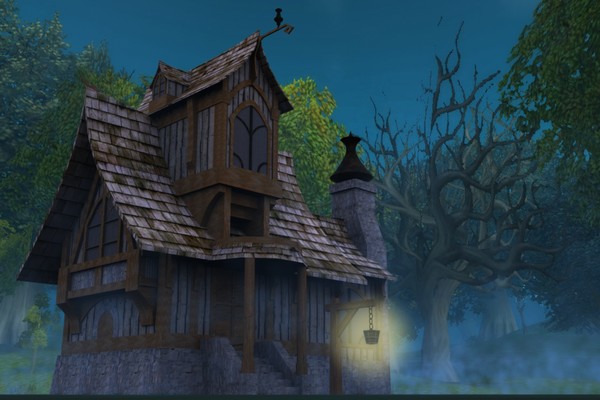 warcraft building fan art