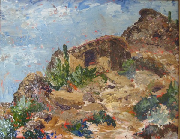 Stone Hut at Gates Pass