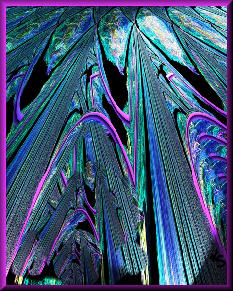 Blue panel